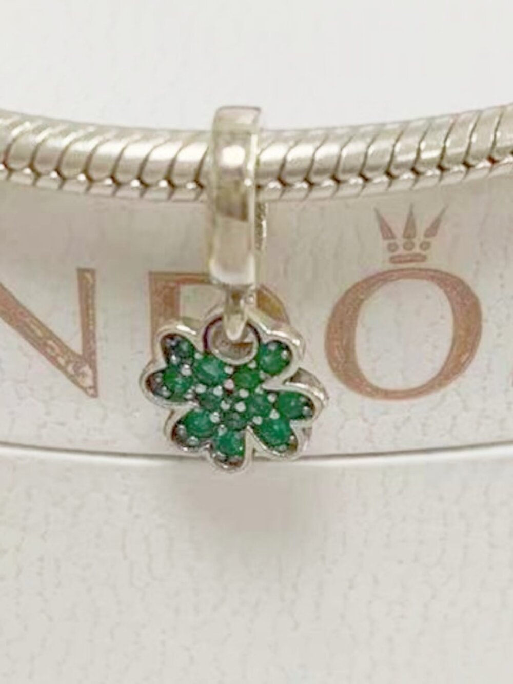 Pandora Four Leaf Clover Dangle Charm